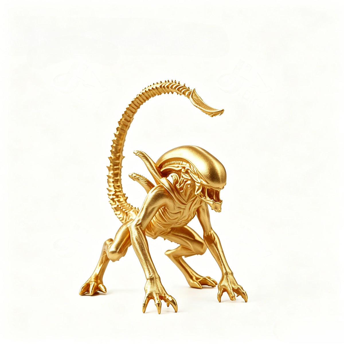 Sci-Fi Alien Monster Skulptur