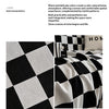 Checkerboard Jacquard Sofa Cover – Washable Nordic Style Slipcover