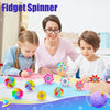 Rainbow Fidget Spinner Set – Sensory Stress Relief Toys for Kids and Adults