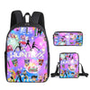Kids' Cartoon School Backpack with Front Pocket