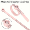 Ring Sizer with Magnifying Glass for Accurate Measurement