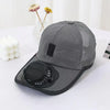 Solar-Powered Cooling Fan Hat
