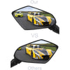 Universal Motorcycle Rearview Mirrors with Wide-Angle Lens
