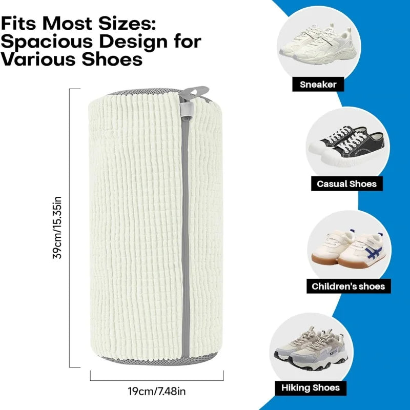 Reusable Shoe Cleaning Bags for Washer and Dryer