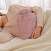 Reusable Hot Water Bottle with Soft Fleece Cover
