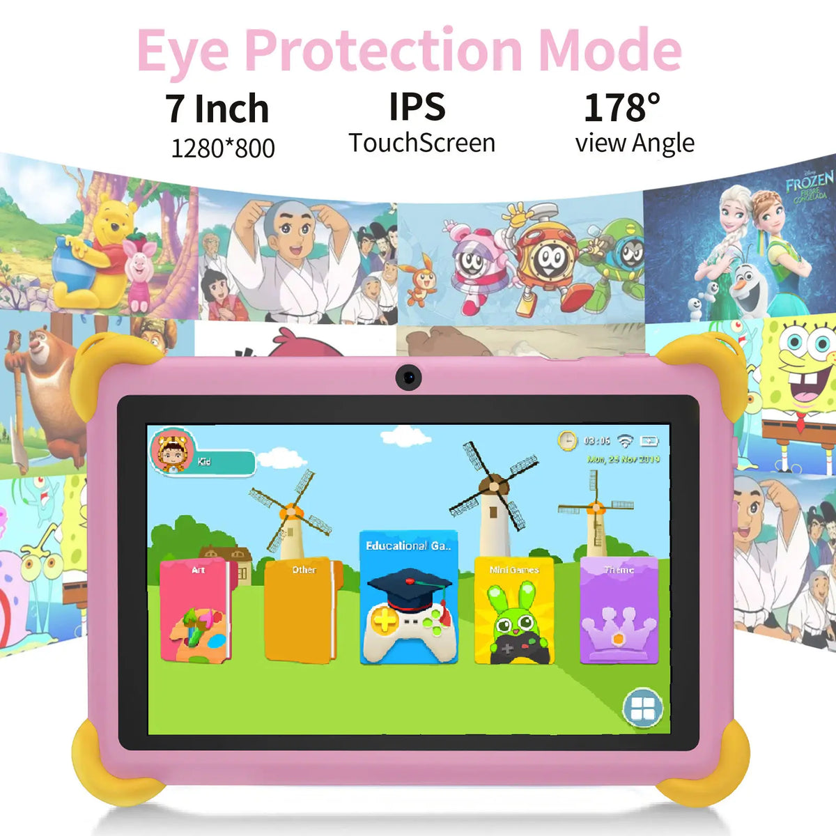 Tablette d'Apprentissage Éducative pour Enfants