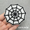 Black & White Racing Flag Embroidered Patches (Iron-On / Sew-On)