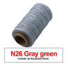 Flat Waxed Thread Spool for Leathercraft and DIY Projects