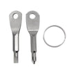 Mini Screwdriver Set with Keychain (2-Piece)