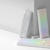 Crystal Clear Jelly Keycaps with Side-Printed Legends for Mechanical Keyboards