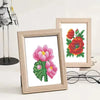 5D DIY Diamond Painting Kit – Floral Rose Art Set for Home Decor