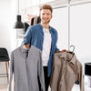 Non-Slip Shoulder Hangers for Everyday Wardrobe Organization