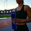 Personalized Engraved Stainless Steel Water Bottle with Straw