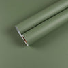 Roll of matte black self-adhesive vinyl wallpaper for cabinets and countertops
