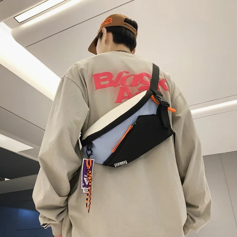Urban Utility Chest Bag with Phone Pocket