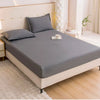 Waterproof Fitted Bed Sheet with 360-Degree Elastic Band