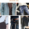 No-Sew Adjustable Jeans Button Pins for Waist Tightening and Decoration