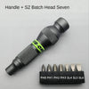Compact Multi-Bit Ratchet Screwdriver Set