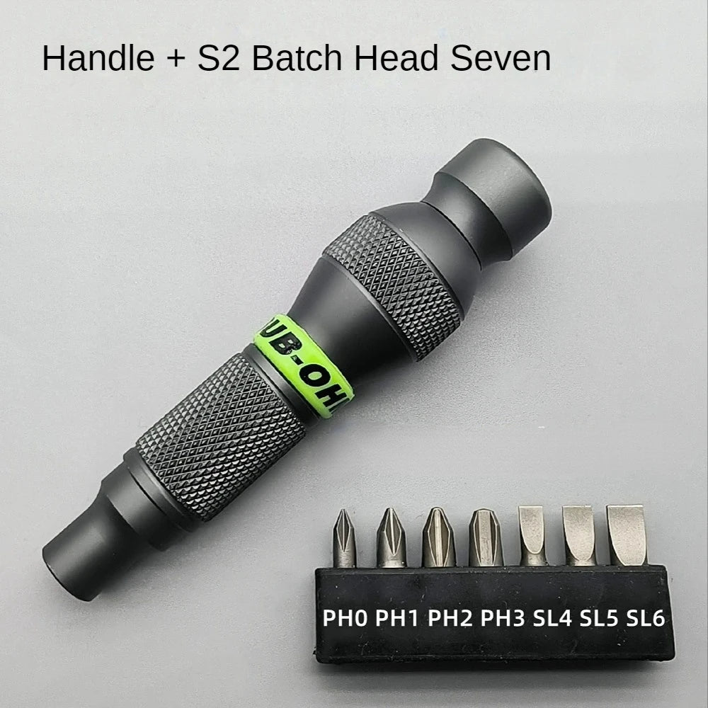 Compact Multi-Bit Ratchet Screwdriver Set
