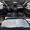 Folding Car Windshield Sun Shade with Storage Bag