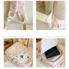 Cute Large-Capacity Bow Print Backpack Set
