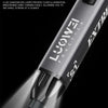 A close-up view of a Luowei Practica LED work light precision electric screwdriver with a bright beam.