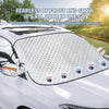 Pare-soleil magnétique pour pare-brise & Housse anti-neige