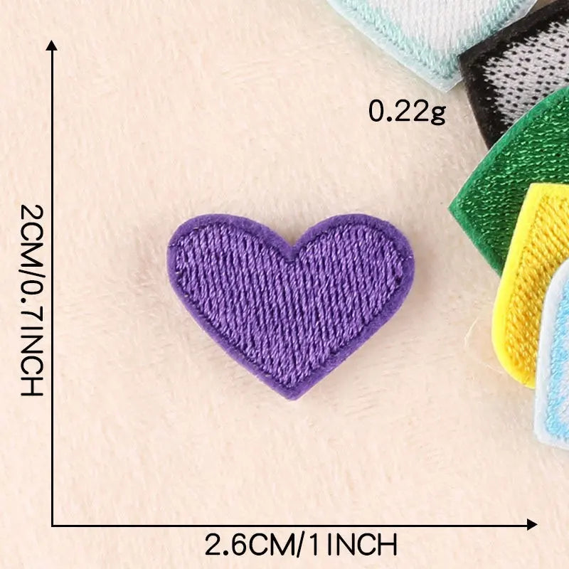 Embroidered Flower Iron-On Patches Set for Clothing & Accessories