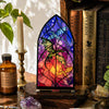 Acrylic Rose Gothic Arch Bookend for Bookshelf Decor