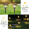 Lumières de Chemin Solaire - Éclairage de Jardin Extérieur Imperméable