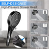 Dual Shower Head System with Adjustable Arms