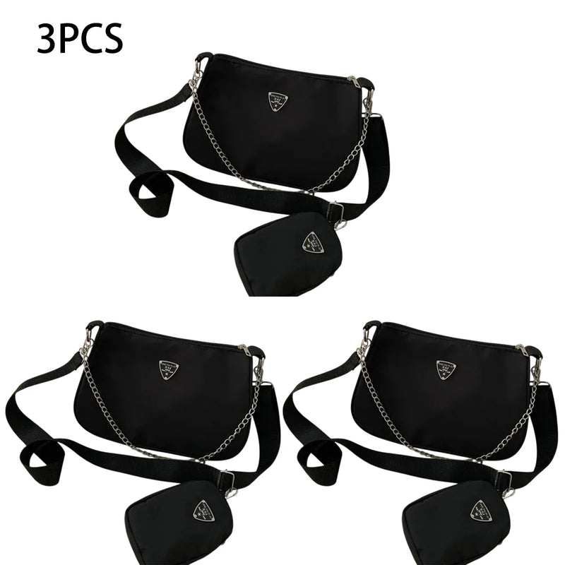 Lightweight Nylon Crossbody Bag