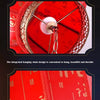 Classic Red Chinese New Year Lantern with Antiqued Finish
