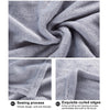Cozy Coral Fleece Throw Blanket