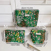 Vintage Floral Cosmetic Bag - Portable Makeup & Toiletry Organizer