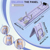 Foldable Pilates Board with Resistance Bands