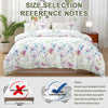 Floral Print Duvet Cover Set with Pillowcases