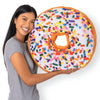 3D Donut Throw Pillow