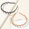 Anti-Slip Zickzack Wavy Headbands für Haare und Haut