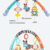 Adjustable Musical Activity Arch Toy for Baby Strollers and Car Seats