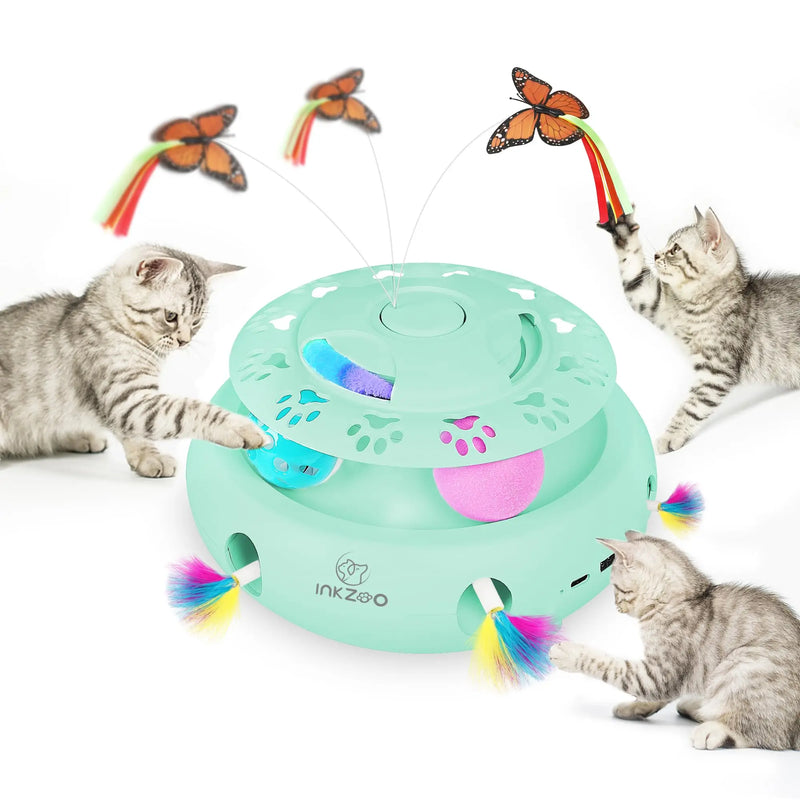 Interactive Whack-A-Mole Cat Toy with Smart Sensor