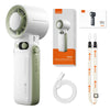 Foldable 3-in-1 Handheld Fan with Digital Display