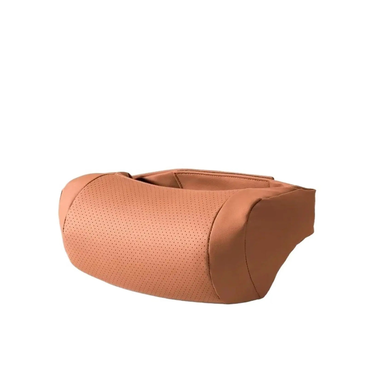 Ergonomic Nappa Leather Car Neck Support Pillow