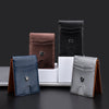 Slim PU Leather Bifold Wallet with Card Holder