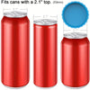 Six-Pack Silicone Can Lids - Leak-Proof Seal for Soda &amp; Beer Cans
