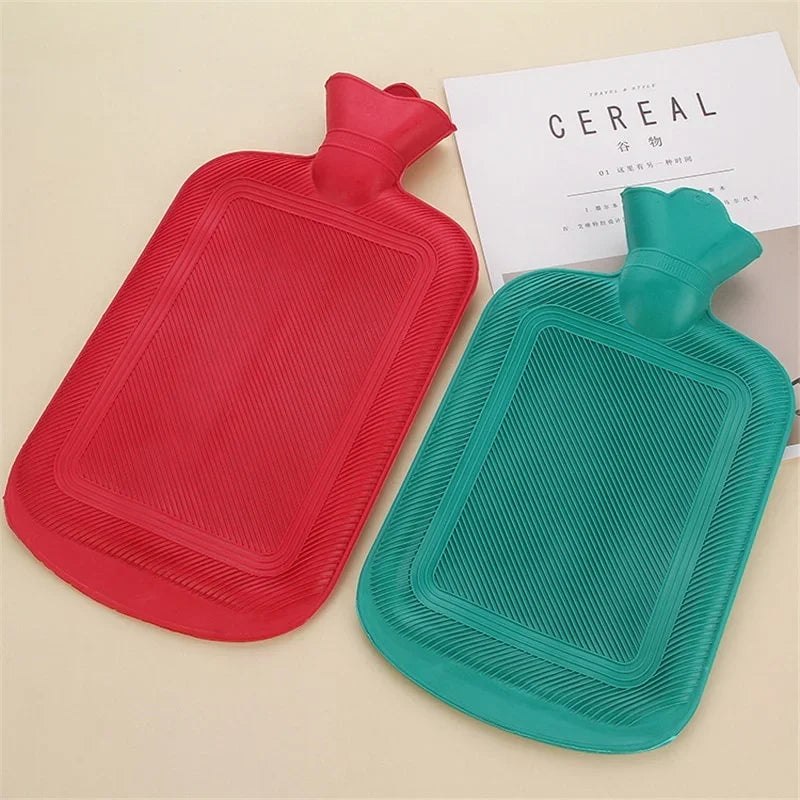 Classic Rubber Hot Water Bottle with Soft Cover
