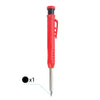 Precision Carpenter's Mechanical Pencil with Integrated Sharpener