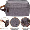 Foldable Travel Toiletry Bag – Large Capacity, Water-Resistant Oxford Organizer