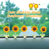 Mini Sunflower Shaking Head Car Decorations (Set of 5)