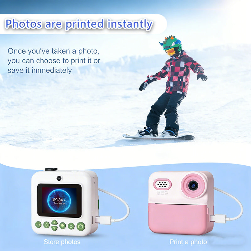 Compact Portable Thermal Photo Printer